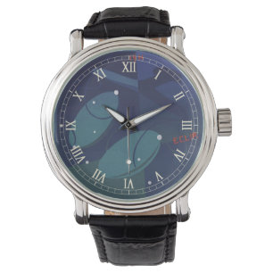 Reloj De Pulsera Constelación de Libra Escala Zodiaco Astrología Vi