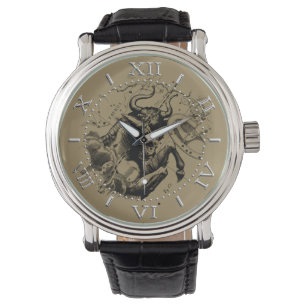 Reloj De Pulsera Constelación de Rótulo Taurus Hevelius alrededor