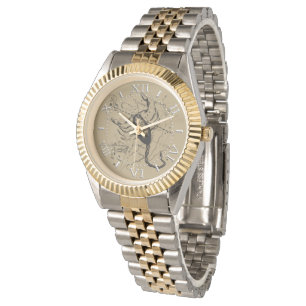 Reloj De Pulsera Constelación Hevelius del escorpión 1690 diales