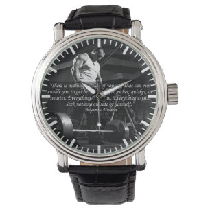 Reloj De Pulsera "Construcción de cuerpos" Motivación