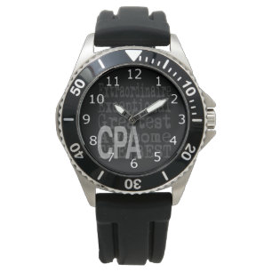 Reloj De Pulsera Contador público certificado CPA Extraordinaire