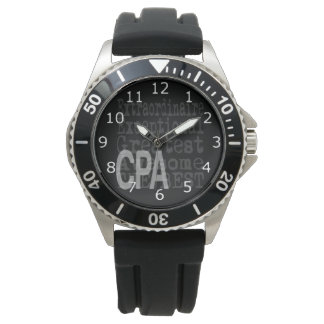 Reloj De Pulsera Contador público certificado CPA Extraordinaire
