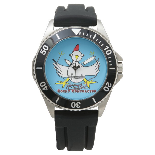 Reloj De Pulsera Contratista de Cocky (Anverso)