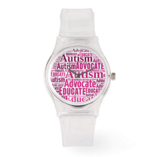 Reloj De Pulsera Control de autismo por GoTeamKate