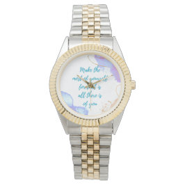 Reloj De Pulsera Control de presupuesto motivacional