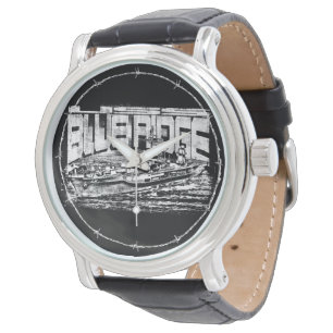 Reloj De Pulsera Control eWatch del barco de comando Blue Ridge