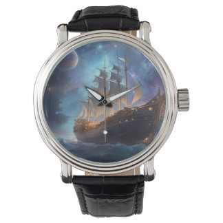Reloj De Pulsera Controlador de tiempo de viaje lunar