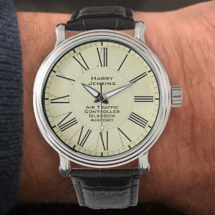 Reloj De Pulsera Controlador de tráfico aéreo