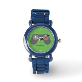 Reloj De Pulsera Controlador de videojuegos verde