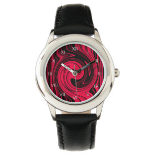 Reloj De Pulsera Convolución roja