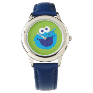 Reloj De Pulsera Cookie Monster Face