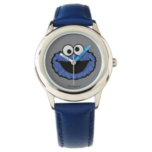 Reloj De Pulsera Cookie Monster   Retroceso de los años 80