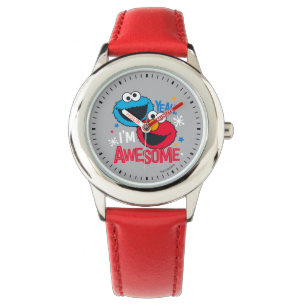 Reloj De Pulsera Cookie Monster y Elmo   Sí, soy increíble
