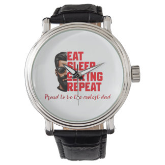 Reloj De Pulsera Cool Dad T-shirt Design