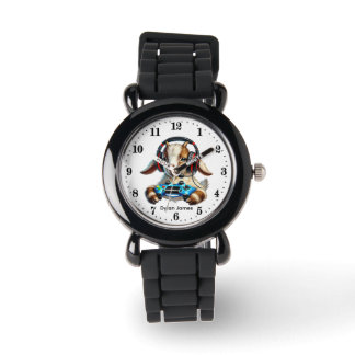 Reloj De Pulsera Cool gamer goat add name