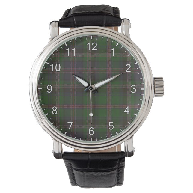 Reloj De Pulsera Cooper Clan Tartan (Anverso)