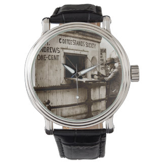 Reloj De Pulsera Copa de Café de Penny Vintage