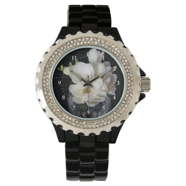 Reloj De Pulsera copa nocturna de fresia (Anverso)