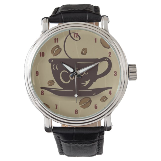 Reloj De Pulsera Copa y judías (Anverso)