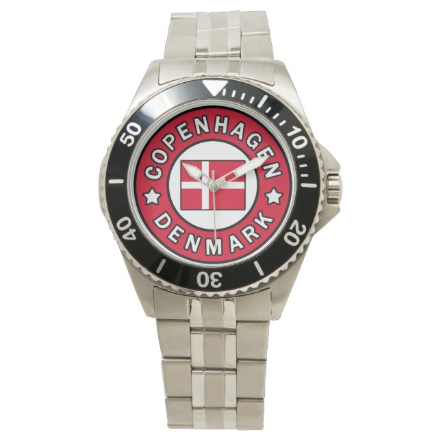 Reloj De Pulsera Copenhague Dinamarca (Anverso)