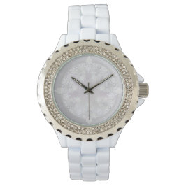 Reloj De Pulsera Copo de nieve blanco