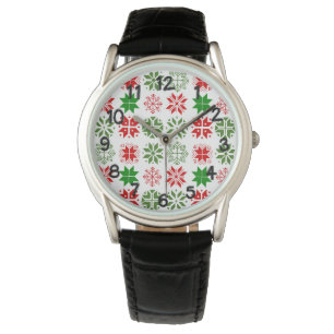 Reloj De Pulsera Copos de nieve escandinavos
