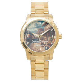 Reloj De Pulsera Copper Canyon Express