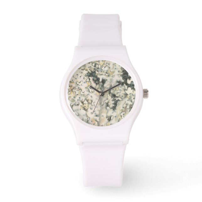 Reloj De Pulsera Coral de acuarela antigua (Anverso)