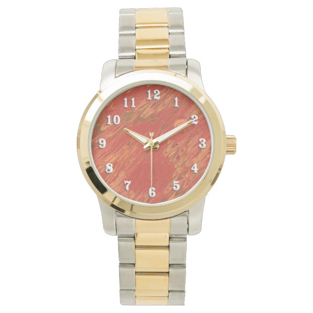 Reloj De Pulsera Coral Lava (Anverso)