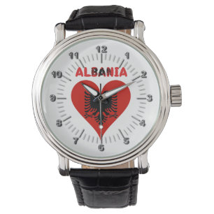 Reloj De Pulsera Corazón albanés