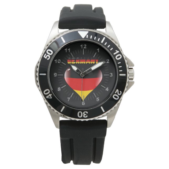 Reloj De Pulsera Corazón alemán (Anverso)