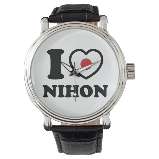 RELOJ DE PULSERA CORAZÓN [AMOR] NIHON (Anverso)
