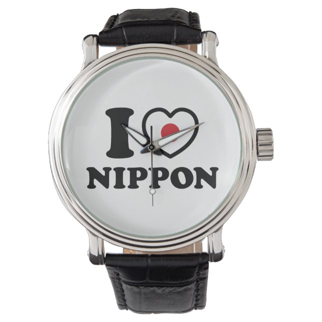 RELOJ DE PULSERA CORAZÓN [AMOR] NIPPON (Anverso)