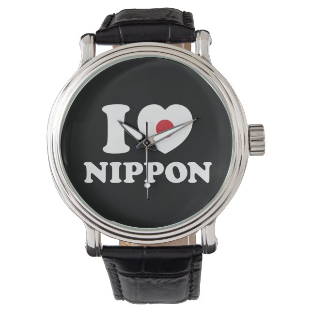 RELOJ DE PULSERA CORAZÓN [AMOR] NIPPON (Anverso)