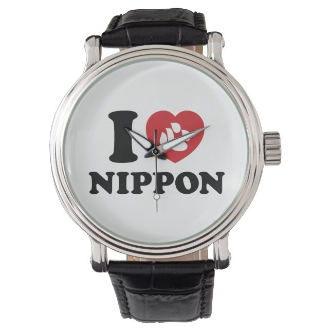 RELOJ DE PULSERA CORAZÓN [AMOR] NIPPON (Anverso)