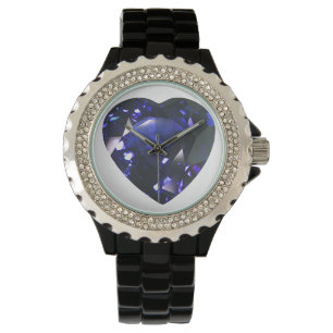 Reloj De Pulsera Corazón azul