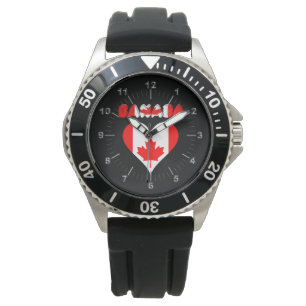 Reloj De Pulsera Corazón canadiense