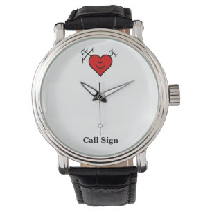Reloj De Pulsera Corazón con Antenas Watch + Personalizar!