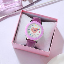 Corazón de Acuarela Personalizado para Niños