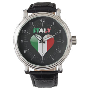 Reloj De Pulsera Corazón de Italia