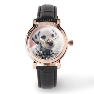 Reloj De Pulsera Corazón de Nariz Dálmata