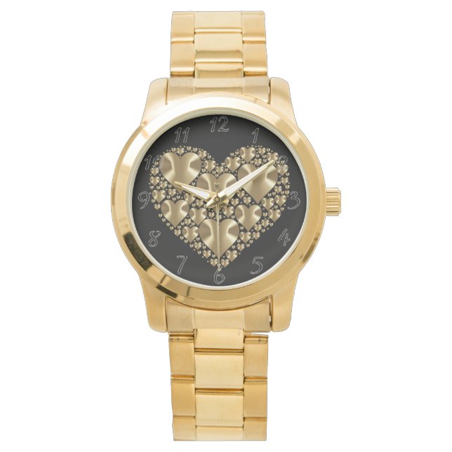 Reloj De Pulsera Corazón de oro (Anverso)