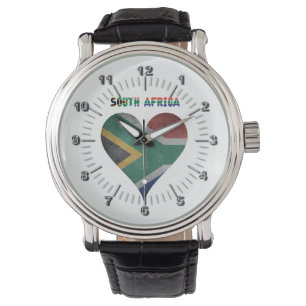 Reloj De Pulsera Corazón de Sudáfrica