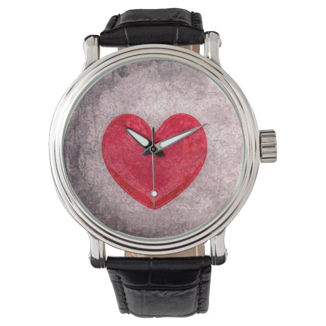 Reloj De Pulsera Corazón encallado (Anverso)