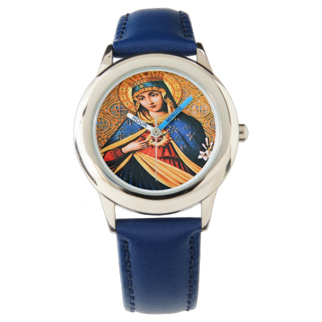 Reloj De Pulsera Corazón inmaculado de María (Anverso)