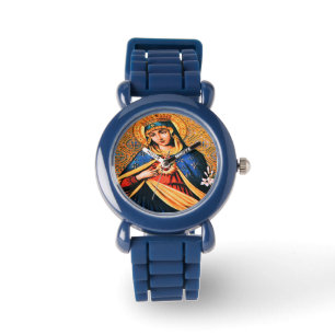 Reloj De Pulsera Corazón inmaculado de María