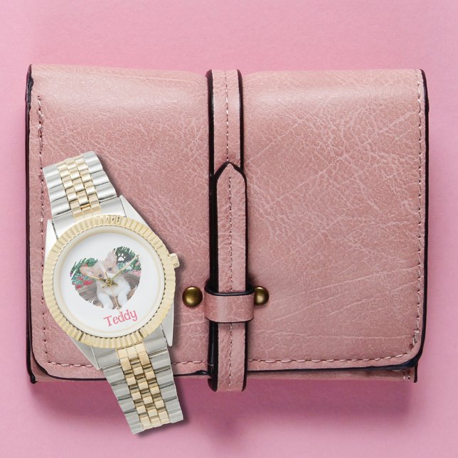 Reloj De Pulsera Corazón personalizado con pinturas y fotos (Subido por el creador)