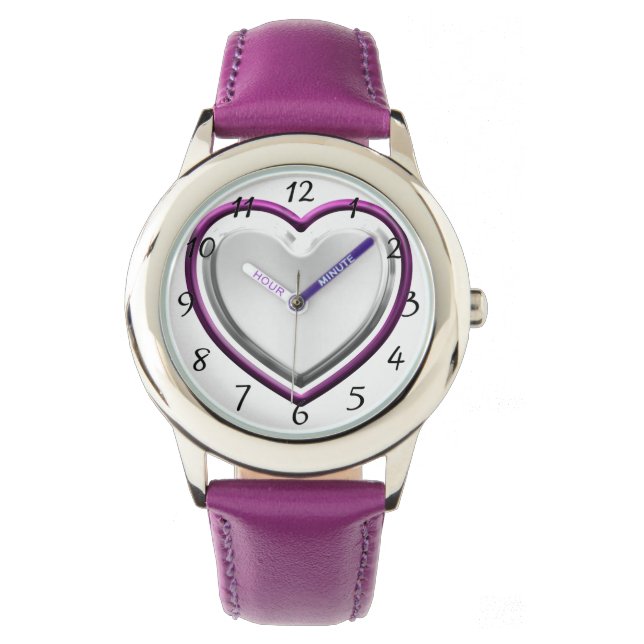 Reloj De Pulsera Corazón violento (Anverso)