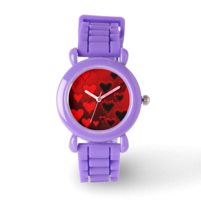 Reloj De Pulsera Corazones (Anverso)