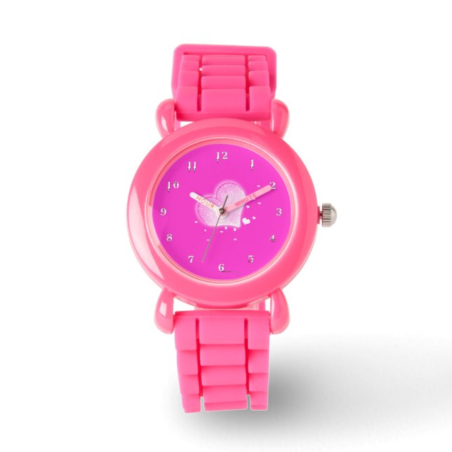 Reloj De Pulsera Corazones (Anverso)